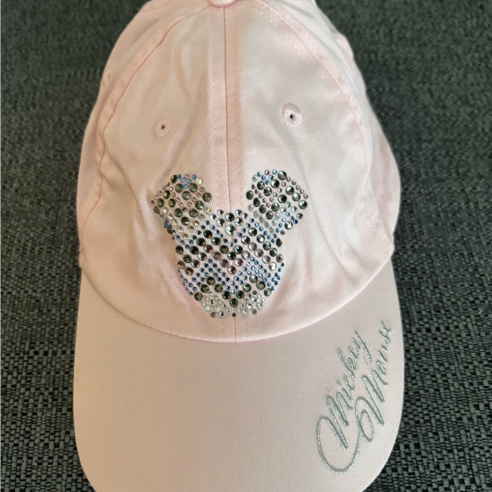 Disney Parks Mickey Mouse Pink Hat